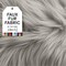 FabricLA | Shaggy Faux Fur | Fabric by The Yard | 36” x 60" Inch Wide | Craft Furry Fabric | Sewing, Apparel, Rugs, Pillows & More | Faux Fluffy Fabric | Platinum Gray 1 Yard